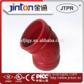 UL approved 45 degree elbow fitting /cast iron fitting elbow